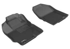 Scion xD Floor Mats - Front - 3D MAXpider - Kagu - Black - `12-`18